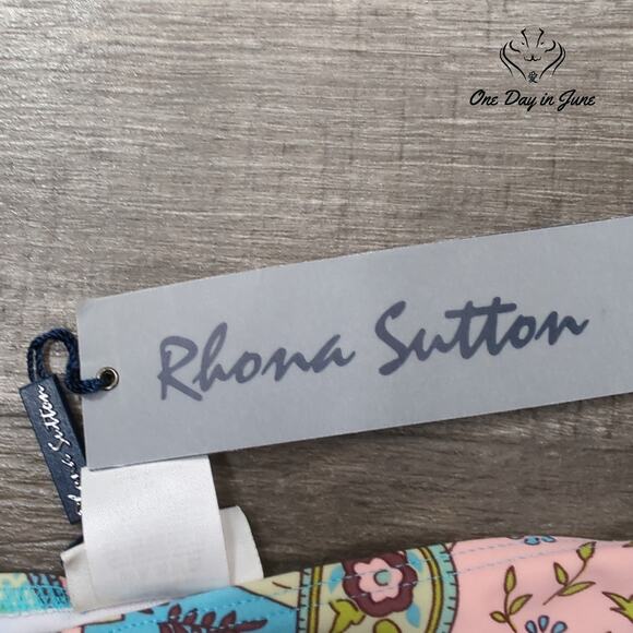 Rhona Sutton Tie Side Bikini Bottom Size 16 - Picture 2 of 5